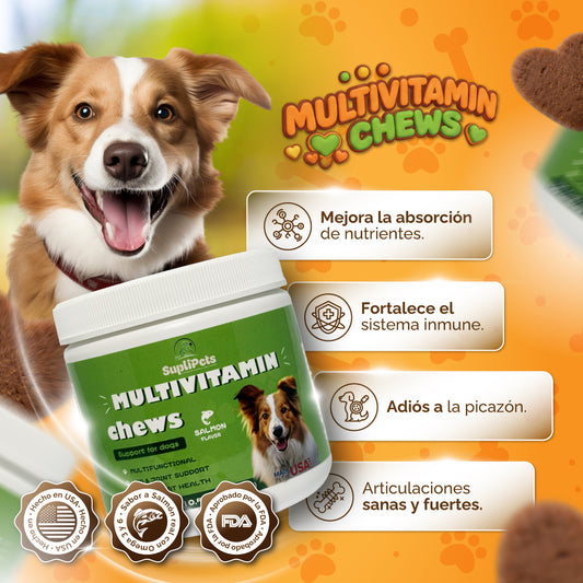 Multivitaminico 24 en 1 para Perros SupliPets