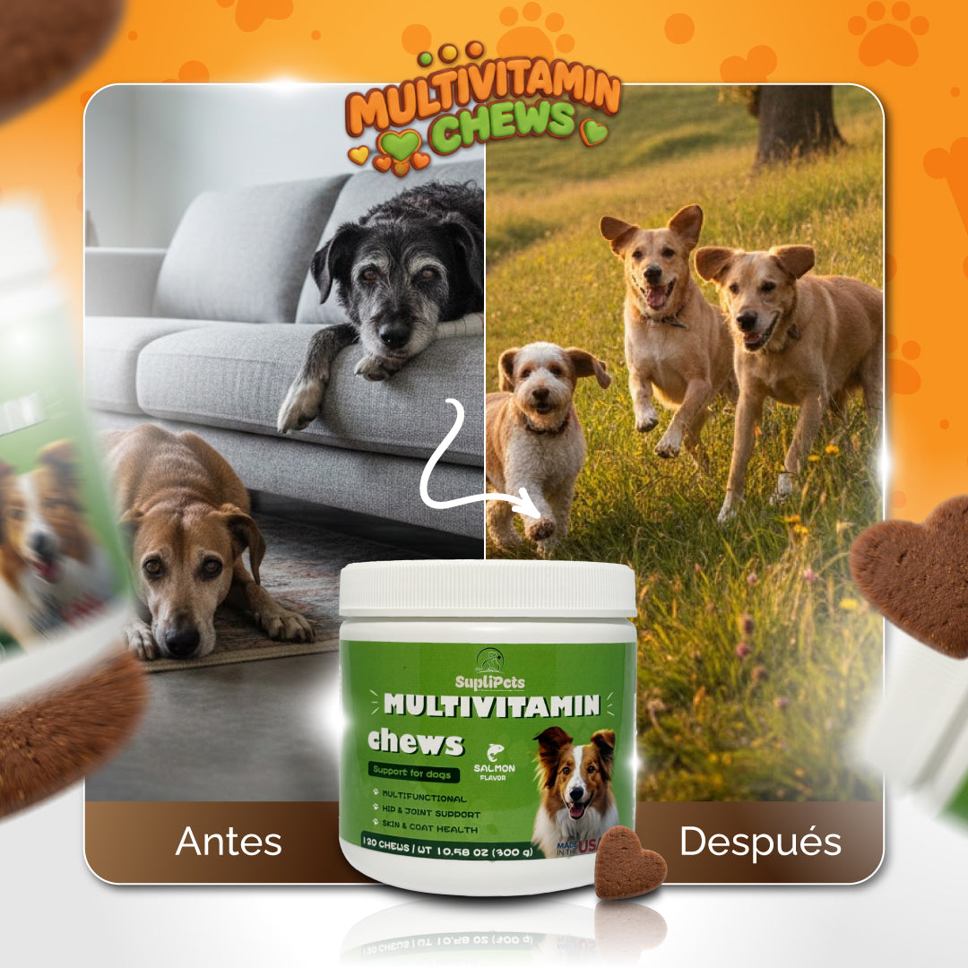 SupliPets Multivitaminico 24 en 1 para Perros