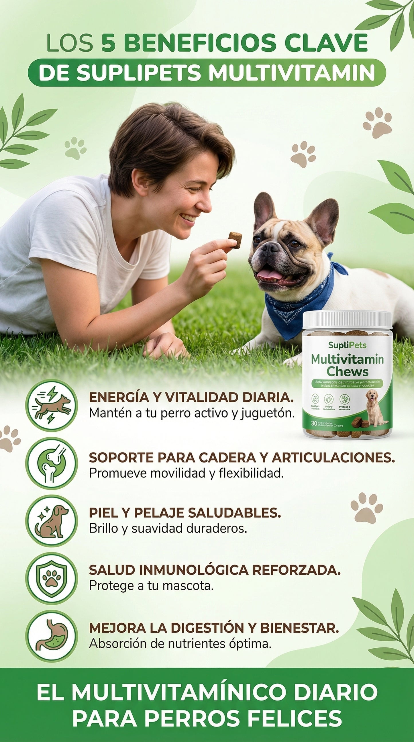 Multivitaminico 24 nutrientes en 1 - 300g