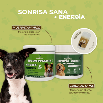 Sonrisa sana + Energía