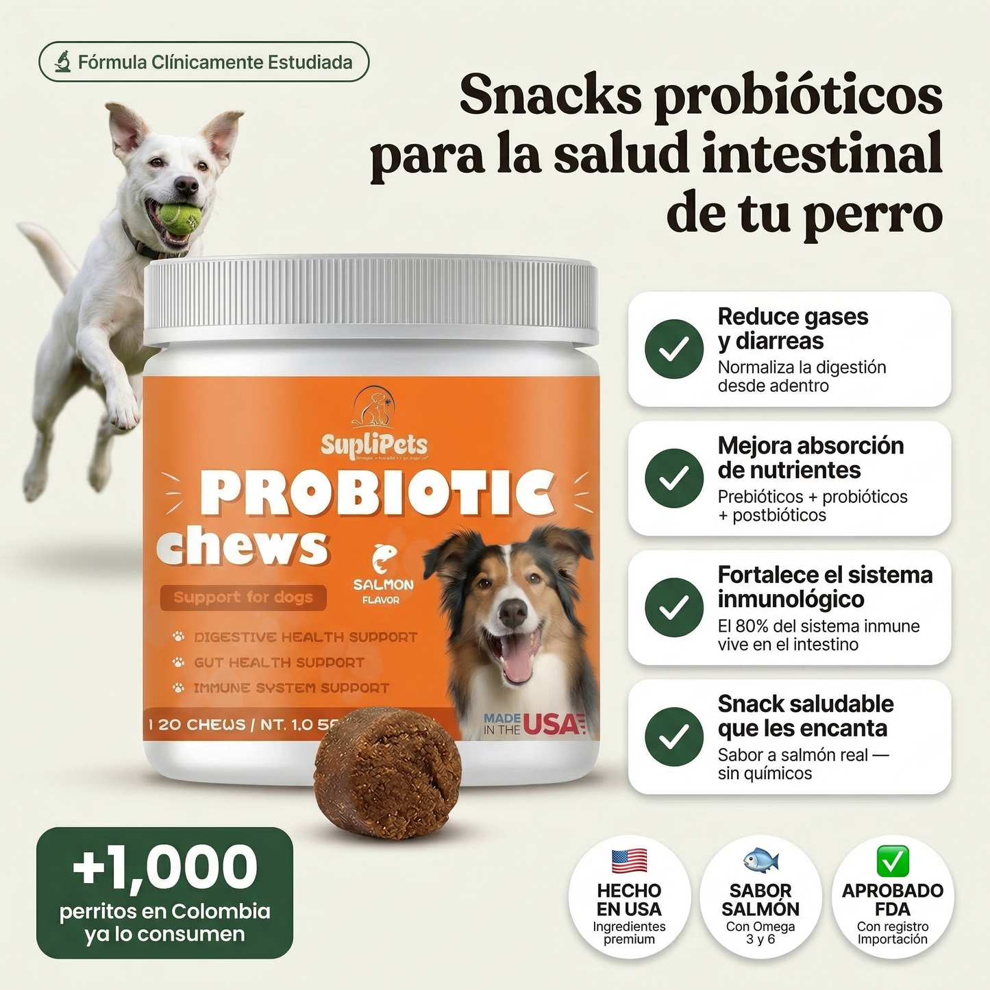 Probióticos - 300g