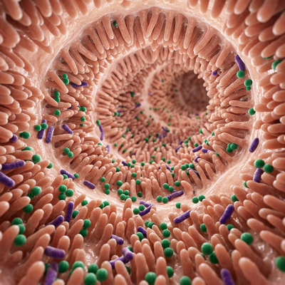 Las bacterias buenas empiezan a trabajar
